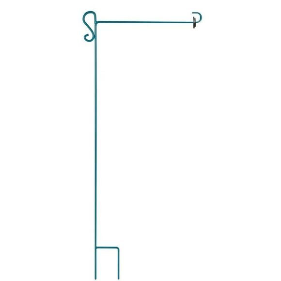 🦋 New Pioneer Woman Sweet Life Delaney Polyester Barn Flag and Teal Flagpole - Picture 5 of 11